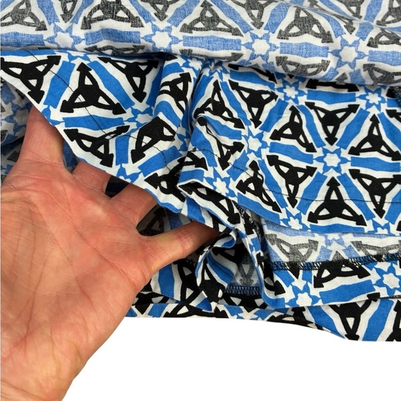 Golftini Geometric Blue and Black Women's Skirt/Skort “Flirtini”- Sz 6 - Picture 5 of 12